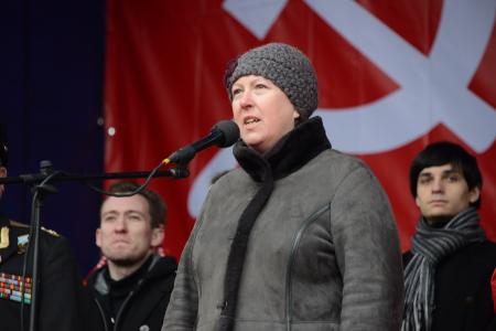«Армия, защити свой народ!». Шествие и митинг в Москве