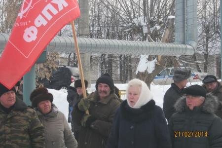 Республика Марий Эл. В поселке Мари-Турек прошел митинг, посвященный закону «О детях войны» и предстоящему празднику Советской Армии и Военно-Морского Флота