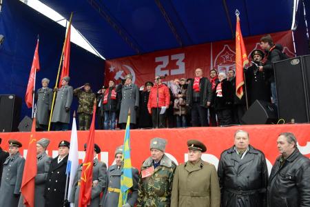 «Армия, защити свой народ!». Шествие и митинг в Москве