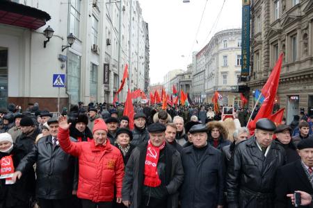 «Армия, защити свой народ!». Шествие и митинг в Москве