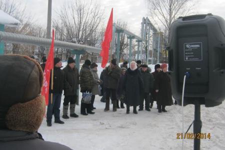 Республика Марий Эл. В поселке Мари-Турек прошел митинг, посвященный закону «О детях войны» и предстоящему празднику Советской Армии и Военно-Морского Флота