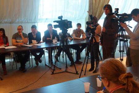 Депутаты-коммунисты провели пресс-конференцию в Нижнем Новгороде