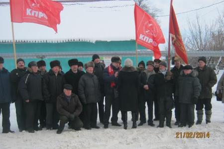 Республика Марий Эл. В поселке Мари-Турек прошел митинг, посвященный закону «О детях войны» и предстоящему празднику Советской Армии и Военно-Морского Флота