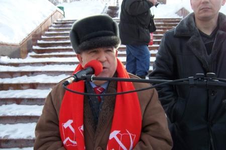 Коммунисты получили поддержку! 15 февраля в центре Казани состоялся митинг КПРФ в защиту законопроекта о социальных гарантиях «детям войны»
