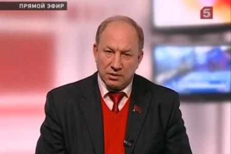 В.Ф. Рашкин в «Открытой студии» на 5-м канале: «За 9 месяцев прошлого года мигранты отправили из России в свои родные страны 17 миллиардов долларов»
