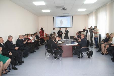 Анатолий Локоть встретился с коллективом Сибирского авиационного поисково-спасательного центра