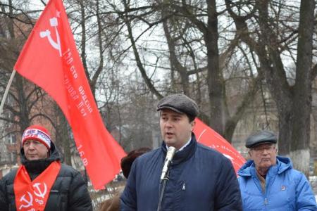 Митинг в городе-герое Туле: Слава непобедимой и легендарной! Нет фашистскому перевороту в братской Украине!