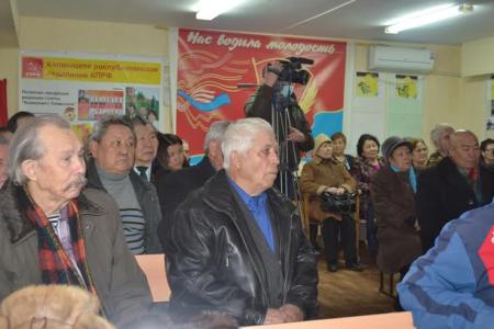 Республика Калмыкия. Акция детей войны