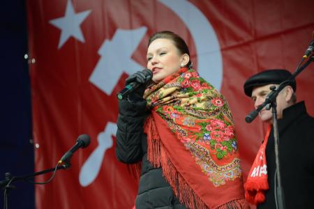 «Армия, защити свой народ!». Шествие и митинг в Москве
