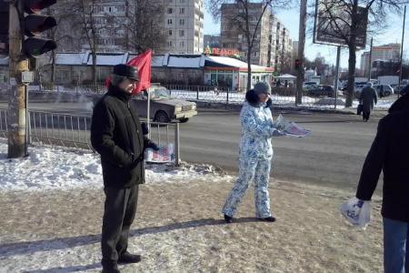 В Орловской области прошли акции в поддержку законопроекта КПРФ «О детях войны»