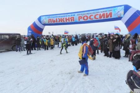 Рязанские коммунисты приняли участие в «Лыжне России»