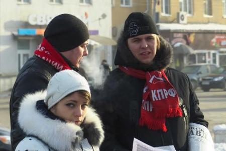 Всероссийская акция протеста «Детям войны – достойную жизнь!» в Рязани