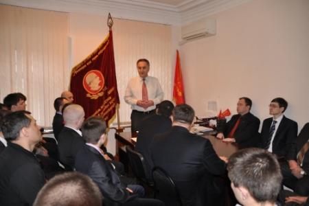 Слушатели Центра политической учебы при ЦК КПРФ посетили Московский областной комитет КПРФ