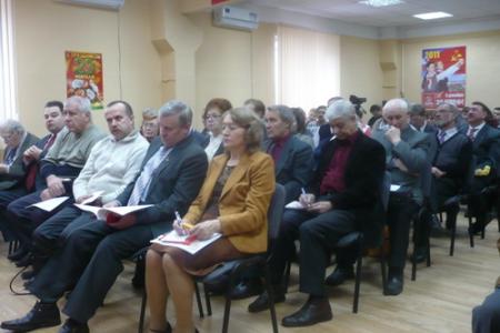 В Калуге прошел V(совместный) Пленум Комитета и КРК КРО КПРФ