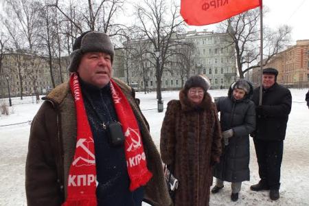 Санкт-Петербург: Пикет в поддержку закона «О Детях войны»