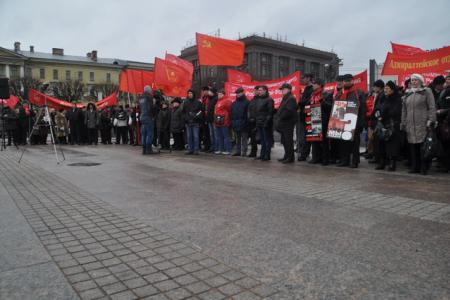 Митинг в Санкт-Петербурге: Нет предательству национальных интересов России!