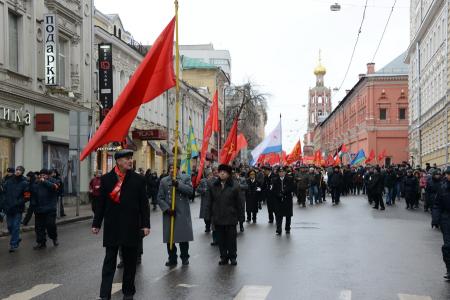 «Армия, защити свой народ!». Шествие и митинг в Москве