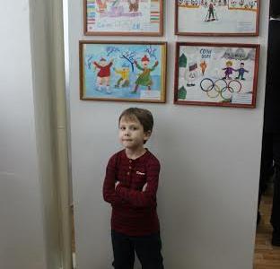 Республика Бурятия. На спортивной волне. Дети рисуют чемпионов!
