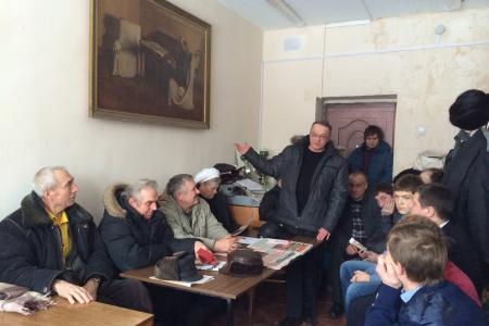 О.А. Лебедев встретился с избирателями Заокского района Тульской области