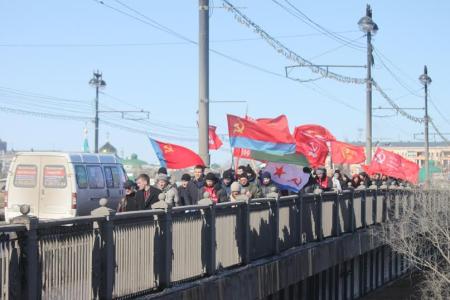 Омичи поддержали граждан Крыма в день референдума