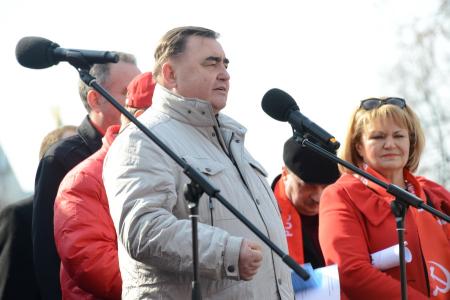 Собирание земель русских. "Свободная пресса" о митинге КПРФ в поддержку воссоединения Крыма и России, в защиту русского Юго-Востока Украины 