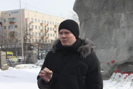 Свердловская область. Коммунисты возложили цветы к памятнику Я.М. Свердлову
