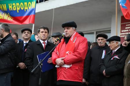 Республика Дагестан. Митинг в поддержку жителей Крыма прошел в Махачкале