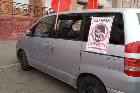 Читинцы автопробегом выразили свою поддержку республике Крым