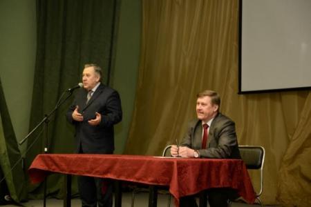 Анатолий Локоть встретился с коллективом завода им. Чкалова