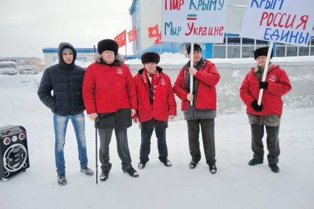 Ямал: Надым одобряет проведение референдума в Крыму