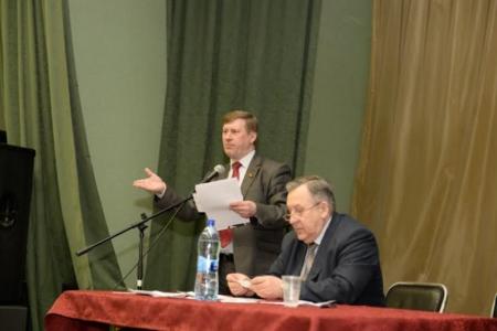 Анатолий Локоть встретился с коллективом завода им. Чкалова
