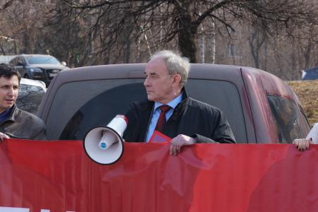 Россия – Сербия, братство навек! В Москве у посольств Германии и Сербии прошла акция, приуроченная к 15-летию начала агрессии НАТО в Югославии