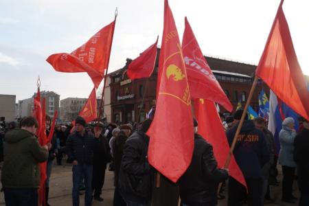 Пенза. Коммунисты выступили на городском митинге в поддержку жителей Крыма