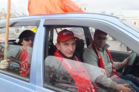 Калуга. Автопробег "Референдуму народов Крыма - Да!"
