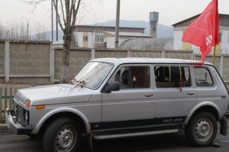 Читинцы автопробегом выразили свою поддержку республике Крым