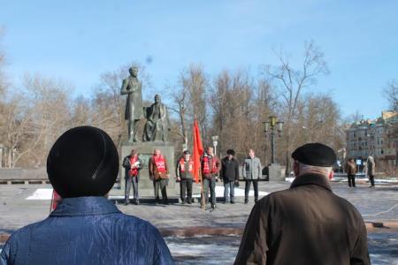 Псковская область. Митинг в поддержку референдума в Крыму