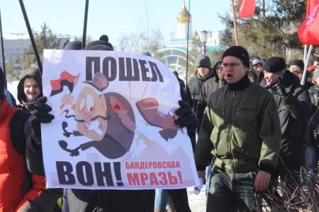 Омичи поддержали граждан Крыма в день референдума