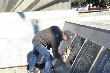 Комсомольцы Белгородской области почтили память советских солдатов