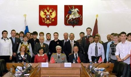 Московские комсомольцы провели круглый стол, посвященный 80-летию со дня рождения Юрия Гагарина