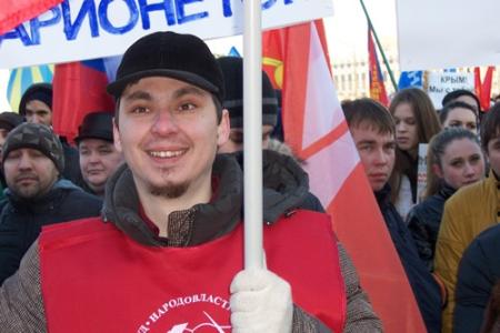 Казань. Коммунисты приняли участие в многотысячном митинге в поддержку народов Крыма