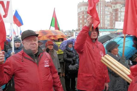 Марий Эл. Митинг в поддержку Крыма