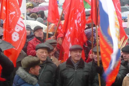 Марий Эл. Митинг в поддержку Крыма
