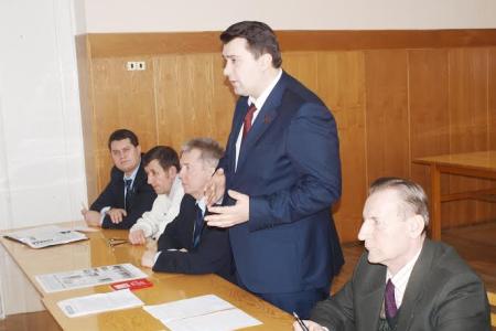 Депутат – коммунист Госдумы Олег Лебедев встретился с жителями Чернского района Тульской области