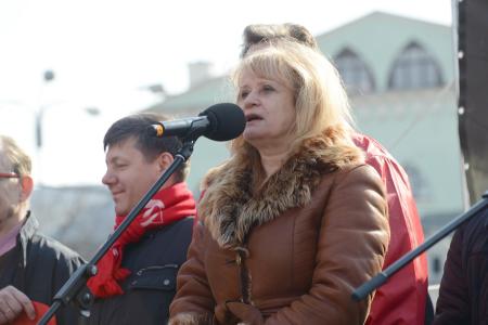 Собирание земель русских. "Свободная пресса" о митинге КПРФ в поддержку воссоединения Крыма и России, в защиту русского Юго-Востока Украины 