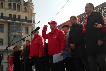 Собирание земель русских. "Свободная пресса" о митинге КПРФ в поддержку воссоединения Крыма и России, в защиту русского Юго-Востока Украины 