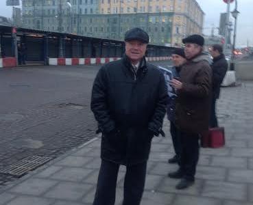 Московские коммунисты провели пикет у здания Представительства Европейского Союза в России