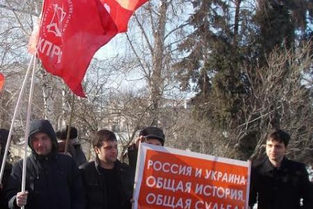 Ульяновск. Пикет в поддержку патриотов Украины!