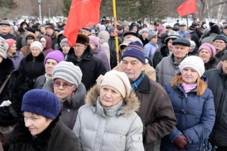 Новосибирск. Митинг на пл.Ленина: Три тысячи новосибирцев поддержали единого кандидата от оппозиции Анатолия Локтя
