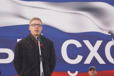 Пенза. Коммунисты выступили на городском митинге в поддержку жителей Крыма