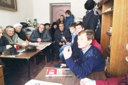 О.А. Лебедев встретился с избирателями Заокского района Тульской области